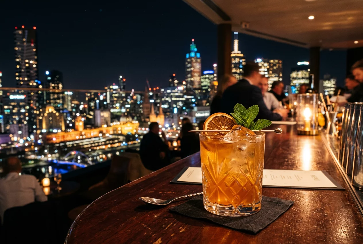 Melbourne Skydeck Bar view 3